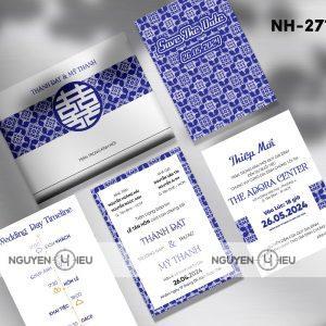 Thiệp cưới Hiếu Nguyễn thiết kế